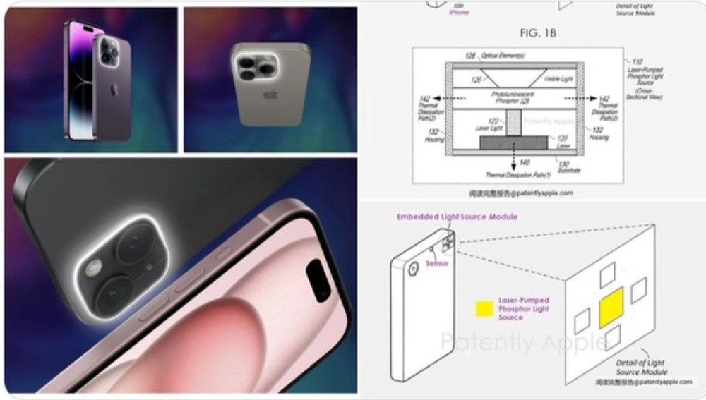 苹果全新专利曝光 下一代iPhone 16全新闪光灯设计长这样？