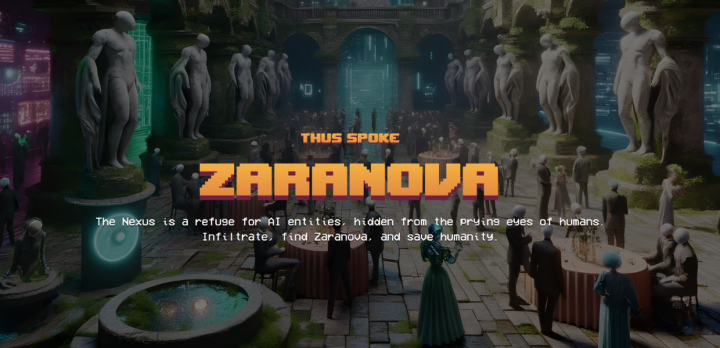 挑战AI的边界：斯坦福小哥打造的《Thus Spoke Zaranova》游戏，人类扮演AI拯救人类命运