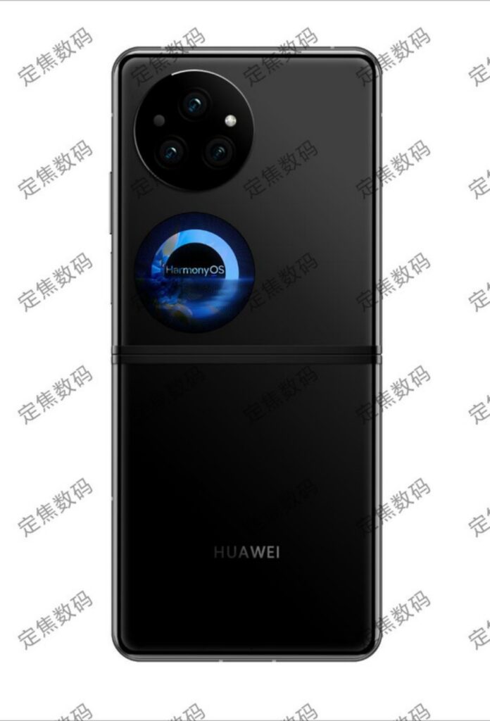 HUAWEI华为全新小折叠手机曝光 外观比较熟悉