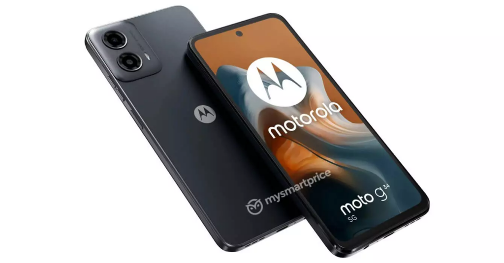 摩托罗拉Moto G34 5G通过TENAA认证，配备6.5英寸OLED显示屏、50MP相机，官方图片泄露