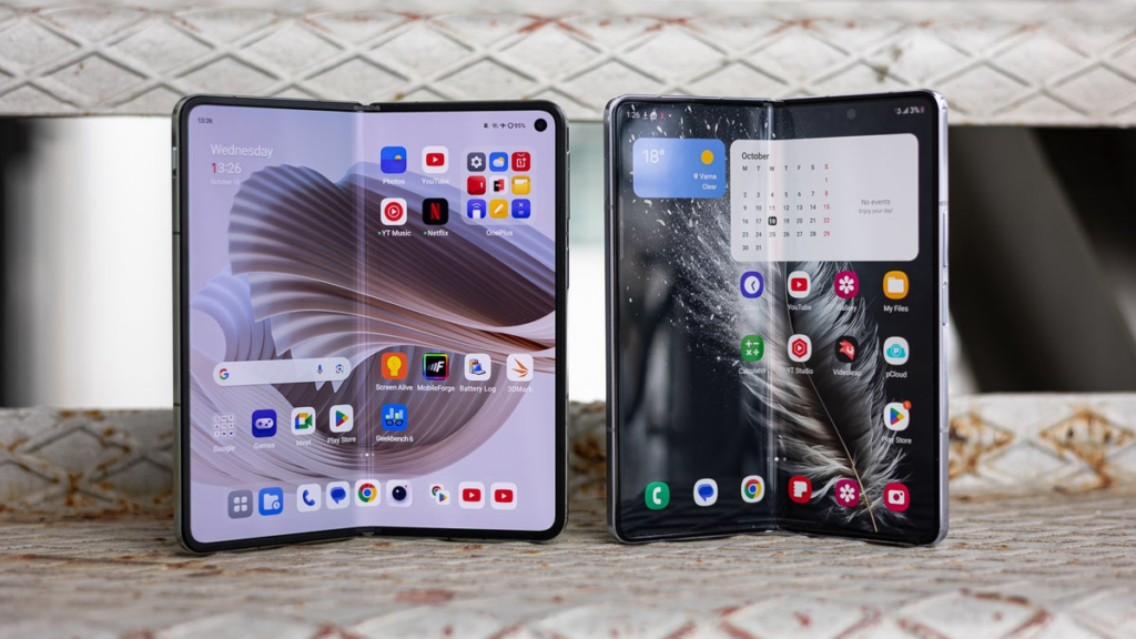 Samsung Galaxy Z Fold 5 vs OnePlus Open：新一轮折叠手机对决