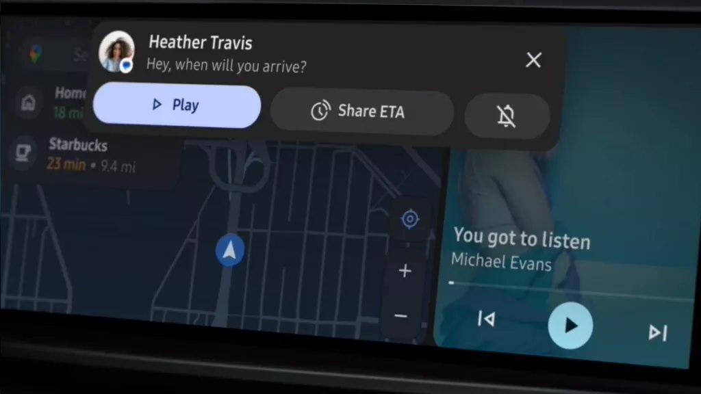 谷歌Android Auto引入AI功能，驾车时智能回复短信