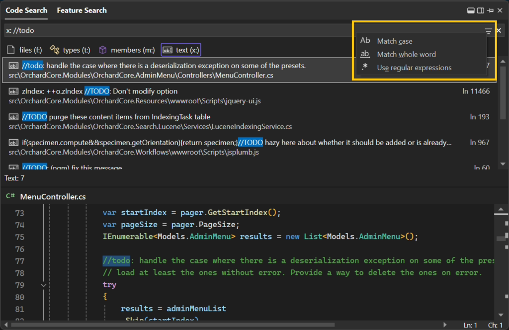 微软Visual Studio 2022 17.9 Preview 3发布，代码搜索功能全面升级