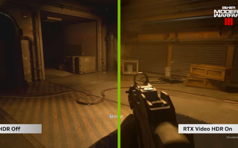 Nvidia发布RTX Video HDR功能：RTX显卡可将SDR内容转换为HDR