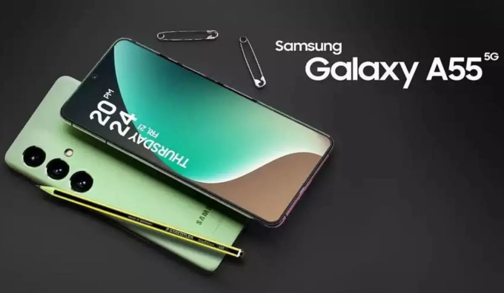 【爆料】三星Samsung Galaxy A55 渲染图曝光展现出其时尚金属边框