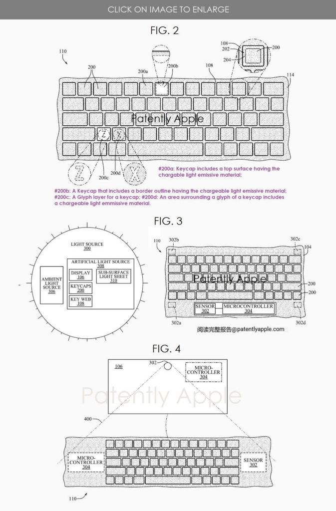 苹果最新专利曝光：可充电键盘背光系统或将延长MacBook Air/Pro电池续航