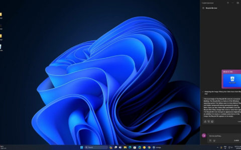 微软将在Windows 11 Copilot中引入新的图像AI功能