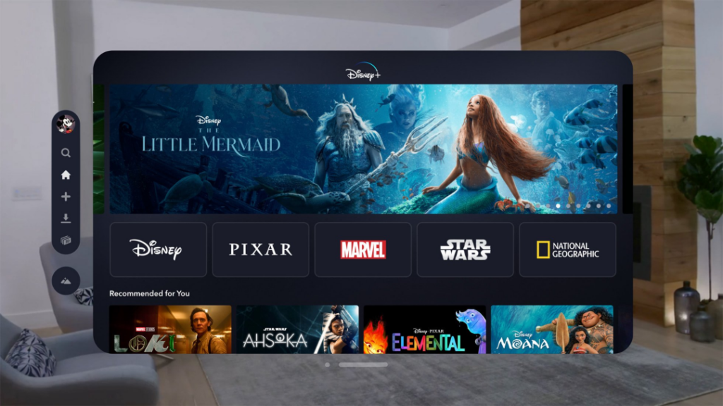 苹果Vision Pro携手Disney Plus首发3D电影，打造沉浸式娱乐新体验