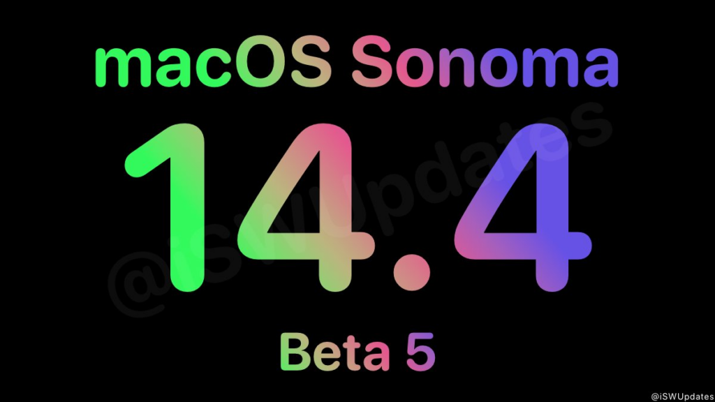 苹果发布 macOS 14.4 Beta 5 更新：修复问题并引入新 Emoji