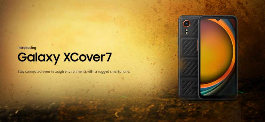 三星Galaxy XCover7耐用智能手机在印度首次亮相，为该系列在该国的首次推出