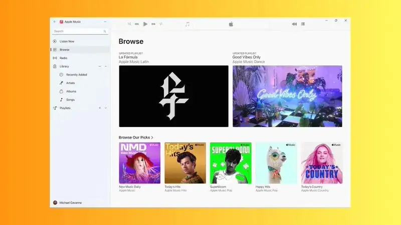 苹果发布适用于Windows的Apple Music、Apple TV和Apple Devices应用，正式终结iTunes时代