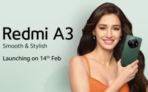 小米Redmi A3将于2月14日登陆印度，配备90Hz显示屏和更多RAM