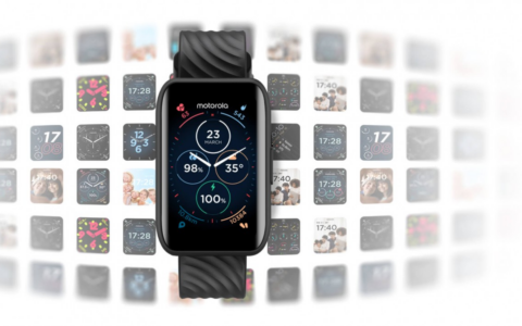 摩托罗拉宣布推出Moto Watch 40智能手表