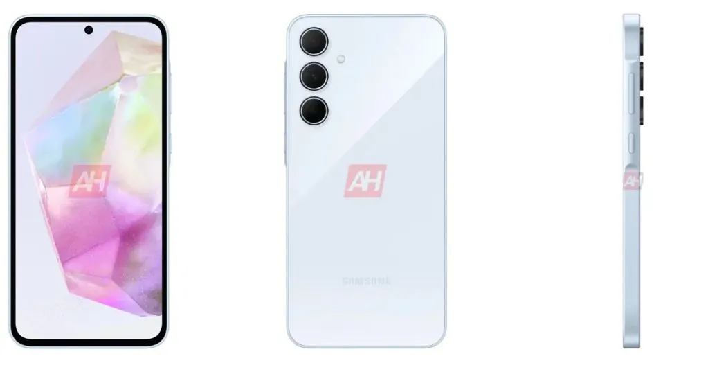 三星Galaxy A35手机曝光：Key Island设计，独立后置三摄