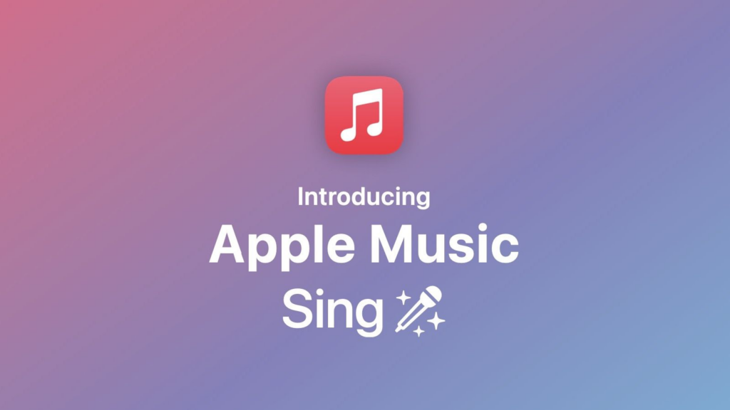 苹果音乐“Sing”卡拉OK功能的使用方法