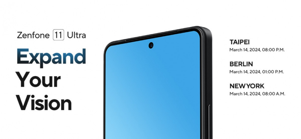 华硕Zenfone 11 Ultra将于3月14日发布
