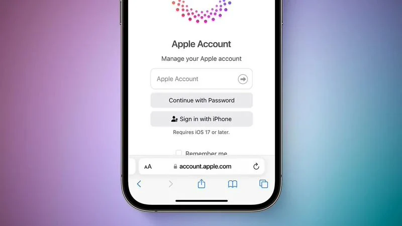 苹果即将告别“Apple ID”，将在 iOS 18 中引入全新“Apple Account”