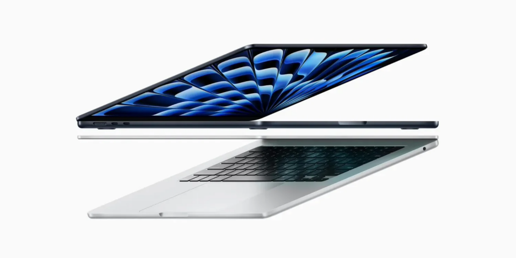 苹果发布搭载M3芯片的2024款MacBook Air，售价8999元起（约1250.33美元）