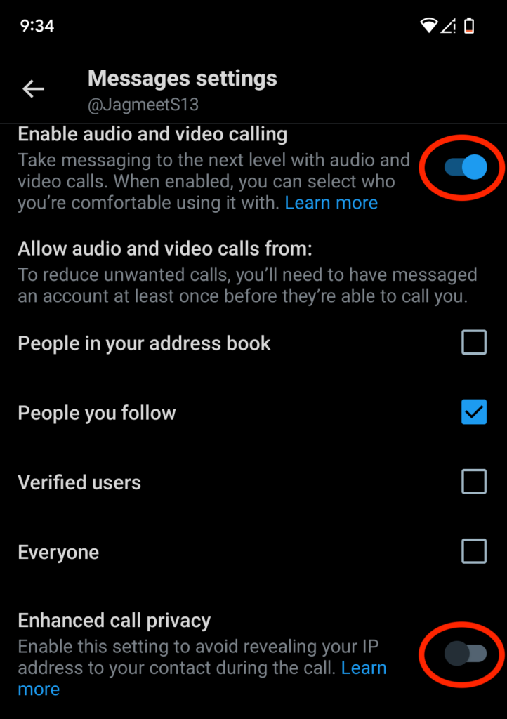 如何保护个人隐私：关闭Twitter新的音视频通话功能