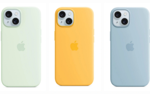 苹果发布全新配色 iPhone 15 手机壳和 Apple Watch 表带
