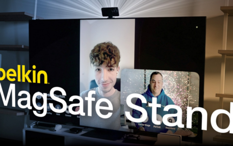 Belkin发布支持MagSafe的iPhone挂架，用于Apple TV的FaceTime测试