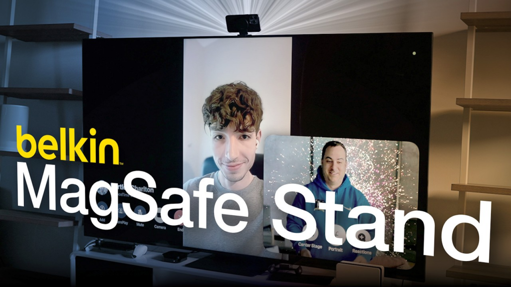 Belkin发布支持MagSafe的iPhone挂架，用于Apple TV的FaceTime测试