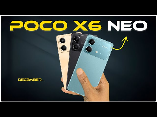 Poco X6 Neo正式预告，确认将在印度发布
