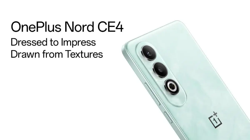 一加 Nord CE4 正式亮相，搭载骁龙 7 Gen 3 处理器，4 月 1 日发布