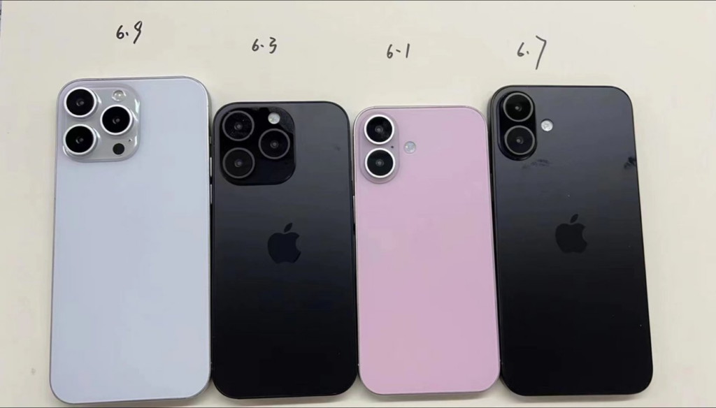 iPhone 16 屏幕尺寸细节曝光：Pro Max 将达到 6.9 英寸