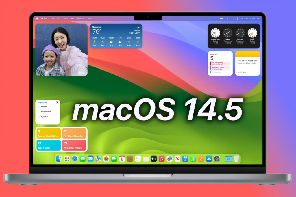 苹果发布 macOS 14.5 开发者预览版 Beta