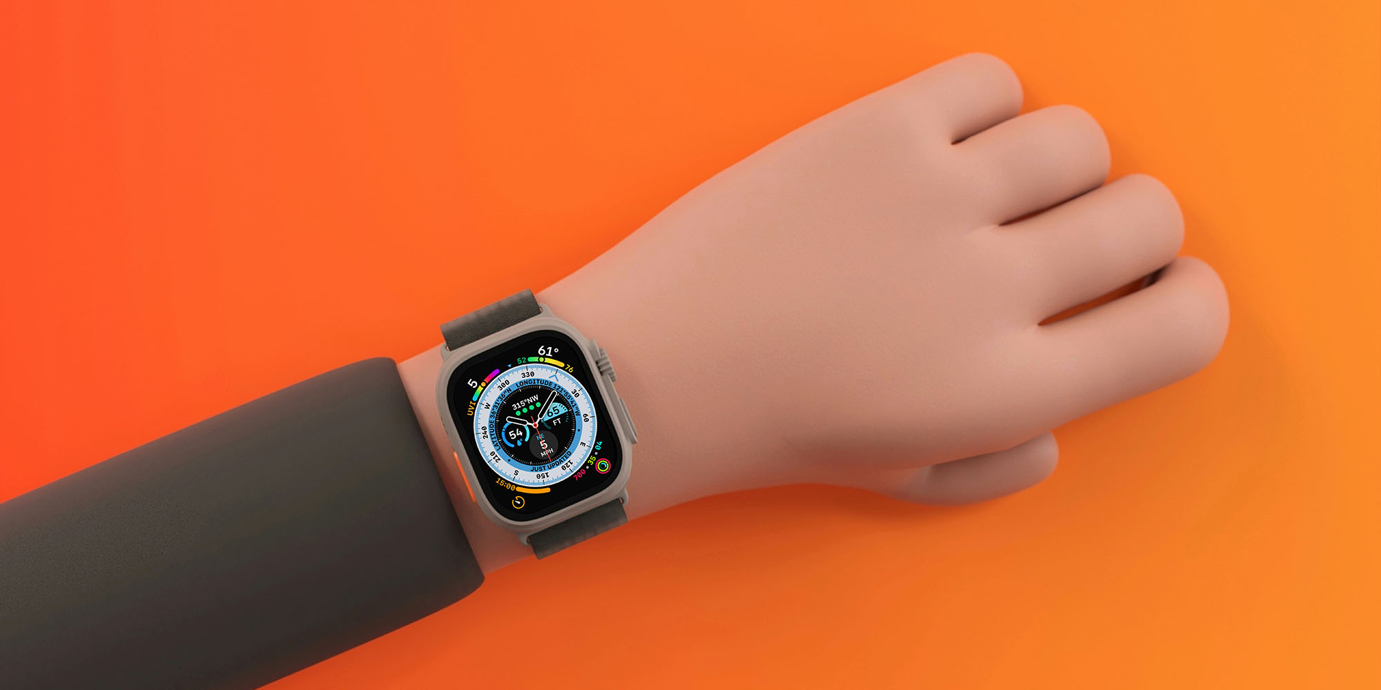 Micro-LED Apple Watch Ultra 项目