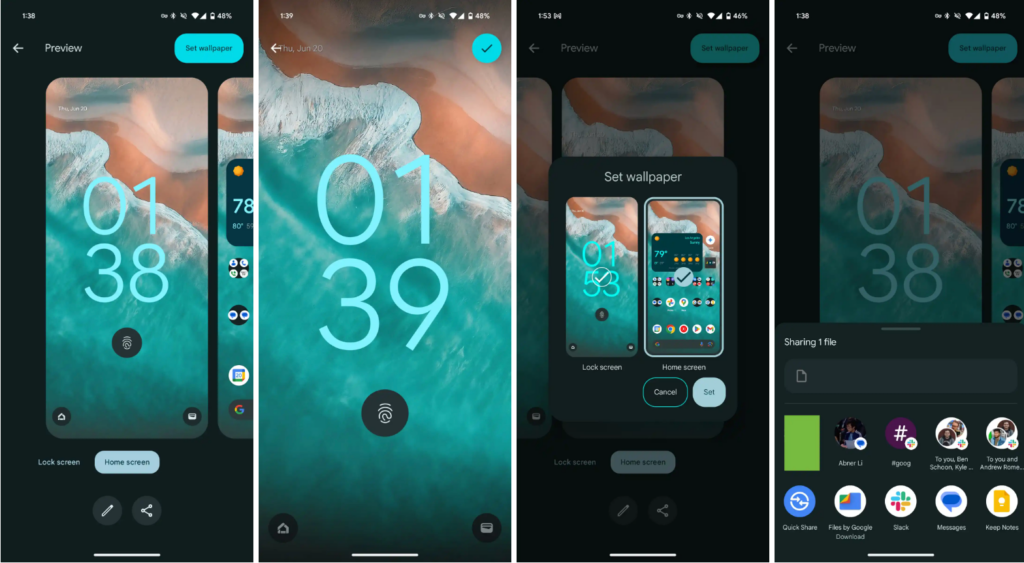 Android 15 Beta 3：壁纸选择器重新设计可能让你分享 AI 背景