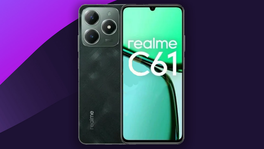 Realme C61 4G 渲染图、规格和价格泄露