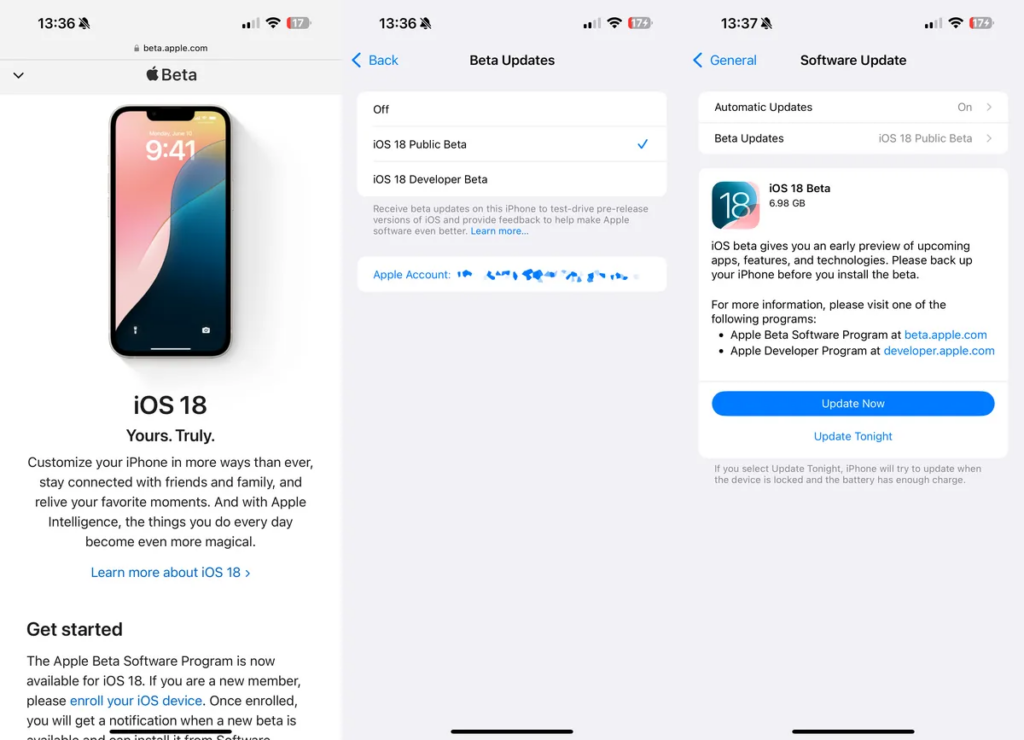 iOS 18 公测版发布：如何立即安装