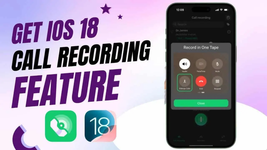 2024 年如何在 iPhone 上录音电话？iCareFone Recorder iOS 应用指南（支持 iOS 18）