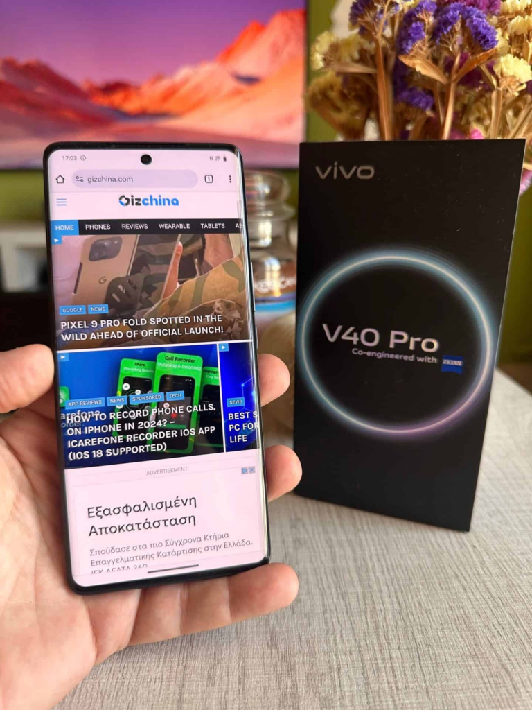 Vivo V40 Pro 5G评测：Vivo最新旗舰手机的尖端特性