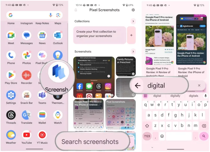 Google Pixel 9的Pixel Screenshots应用详解：功能与使用技巧