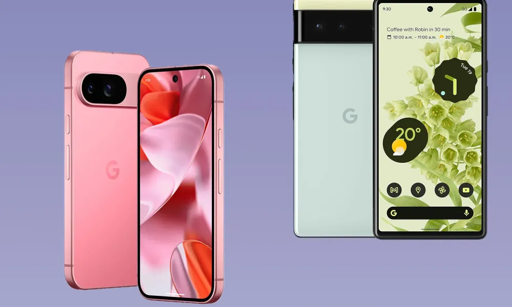 Google Pixel 9 vs. Pixel 6：现在是时候升级了吗？