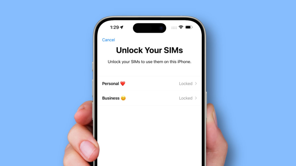 解决 iPhone 无法解锁 PIN 保护的 SIM 卡问题