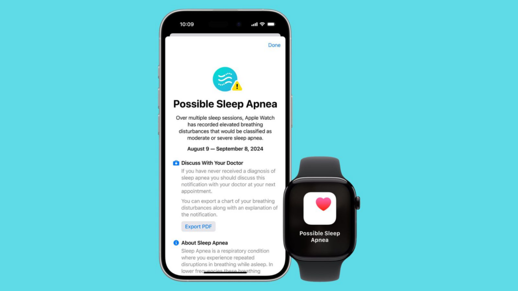 苹果手表如何检测睡眠呼吸暂停：Apple Watch系列 9/10和 Apple Watch Ultra 的新功能