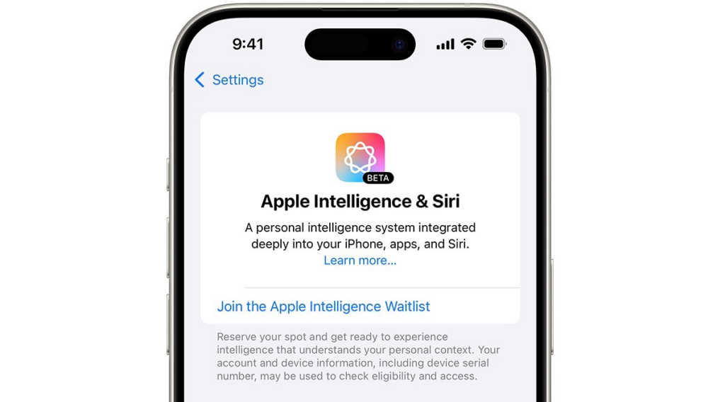 Apple Intelligence延迟登陆欧盟和中国，iOS 18.1功能仍在测试中