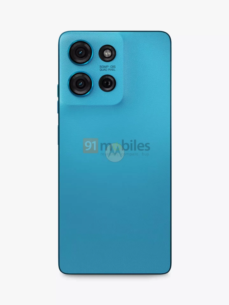 摩托罗拉 Moto G75 渲染图曝光：5000 万像素主摄、6.8 英寸大屏、IP68 防水防尘