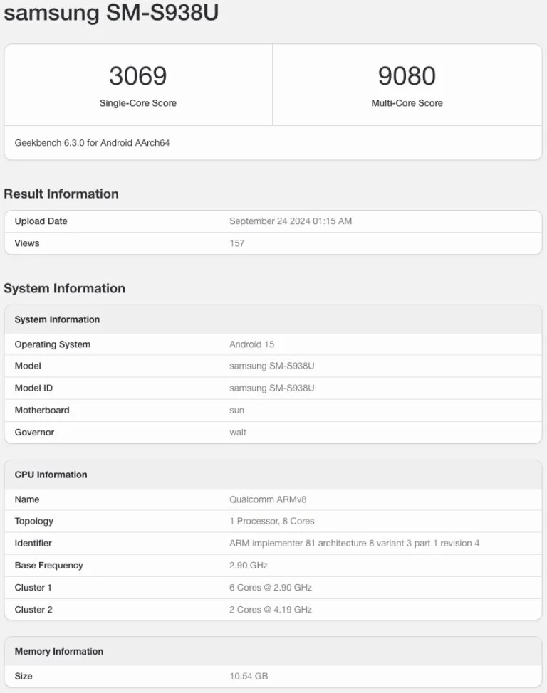 Galaxy S25 Ultra性能超越iPhone 16 Pro Max