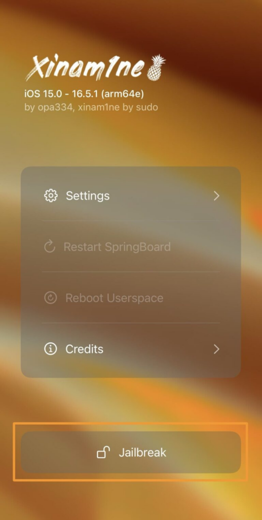 如何在 iOS 15.0-16.5.1 上使用 Xinam1ne 越獄 A12-A15 設備